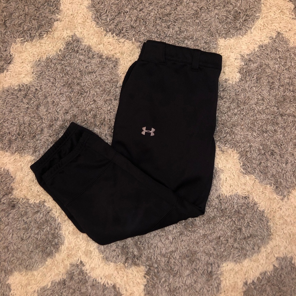 Black Under Armour sliding pants (softball)